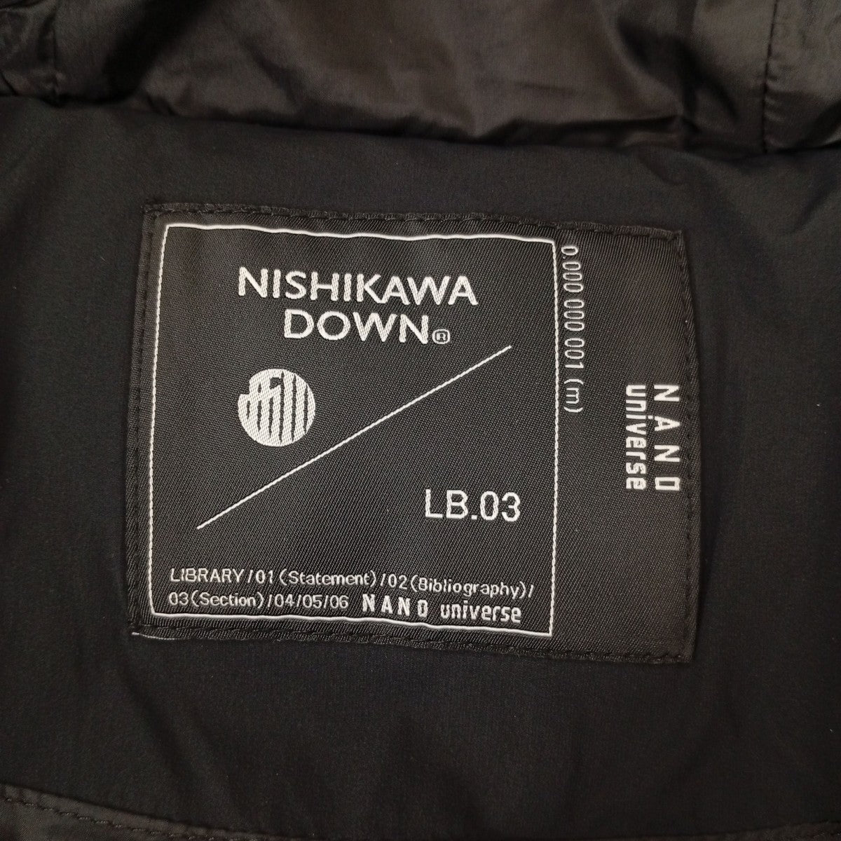 NISHIKAWA DOWN ダウンジャケット668-3214204 古着・中古-5枚目のアイテム画像