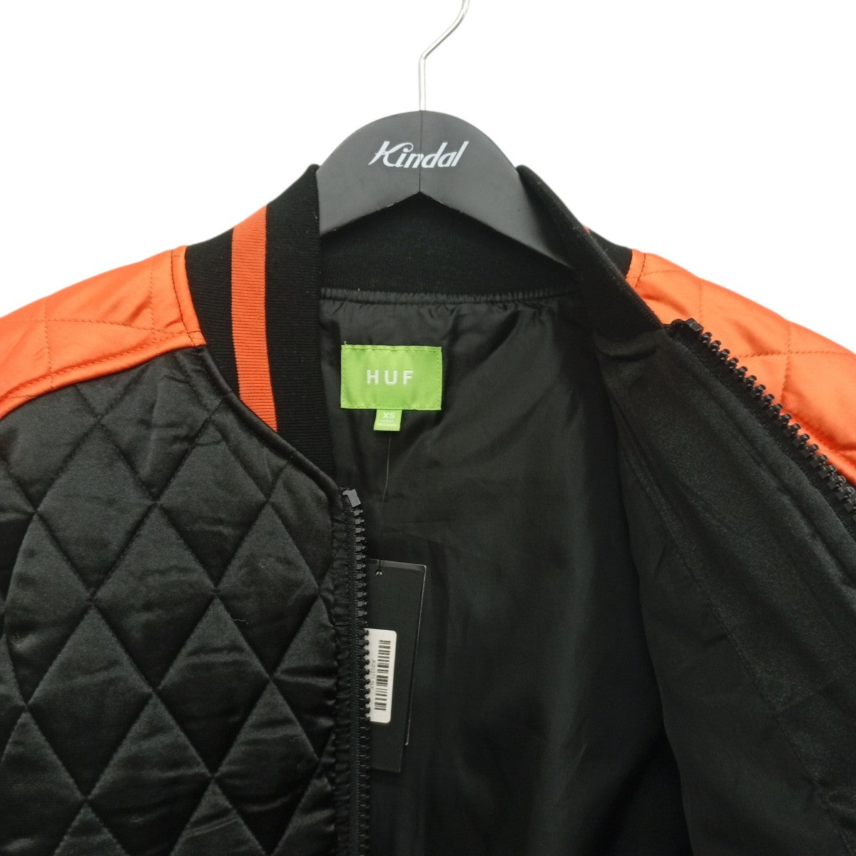 HUF LIGHTNING BOMBER JACKETMA-1ジャケットJK00371 古着・中古-6枚目のアイテム画像