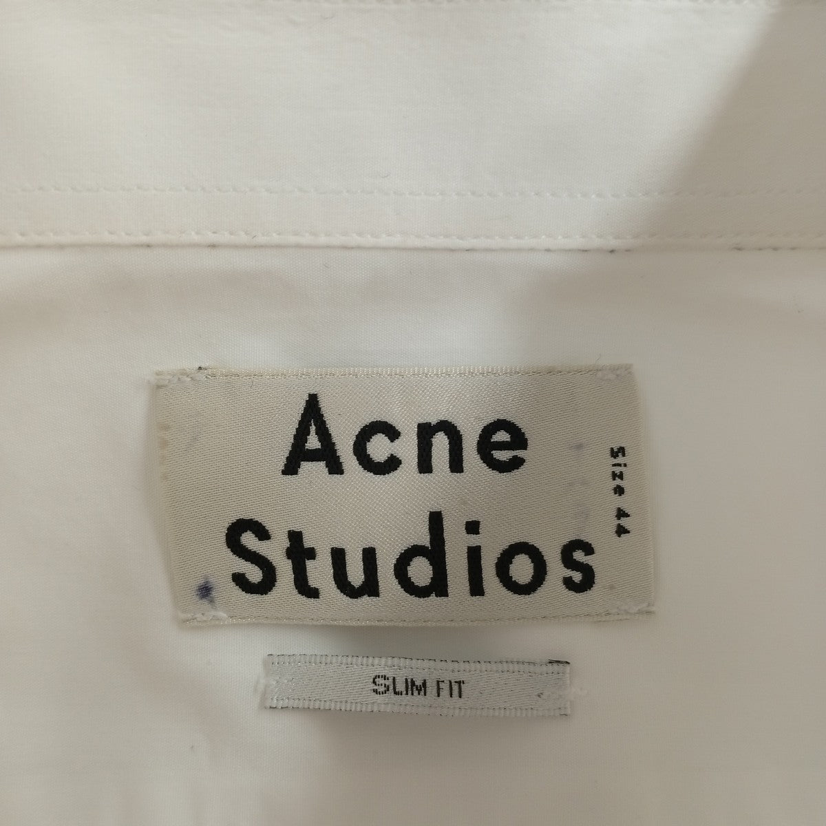 ACNE STUDIOS SLIM FITロングスリーブシャツ21A166 古着・中古-3枚目のアイテム画像
