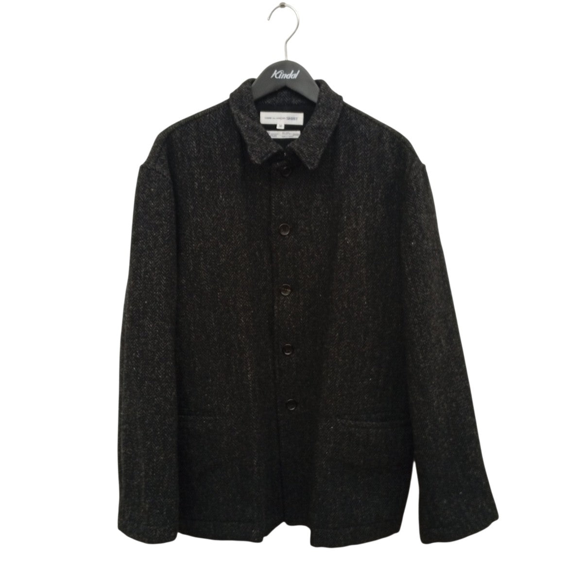 COMME des GARCONS SHIRT ヘリンボーンジャケットD-TK9210 古着・中古-1枚目のアイテム画像
