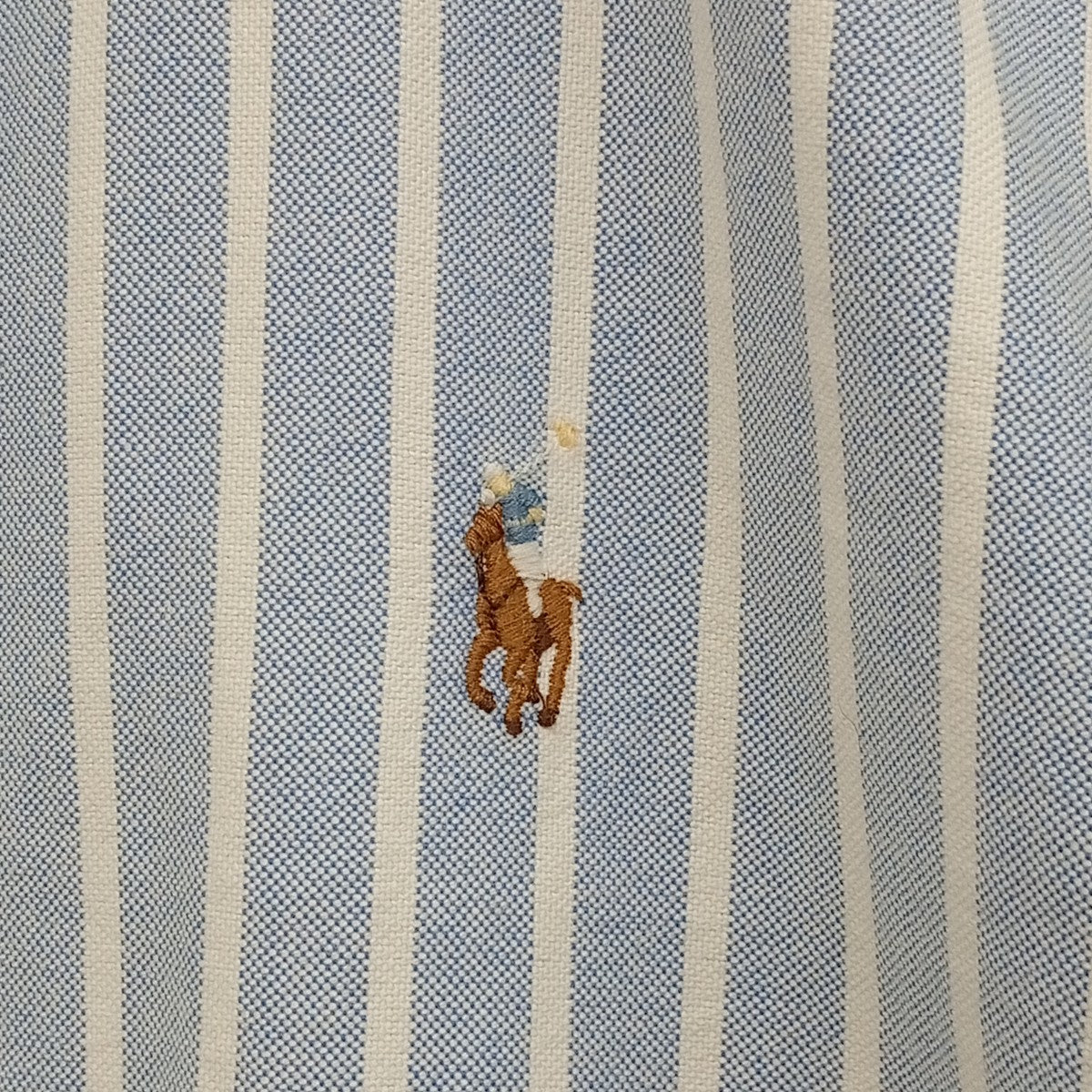 POLO RALPH LAUREN スリムフィットオックスフォードストライプシャツ 古着・中古-4枚目のアイテム画像