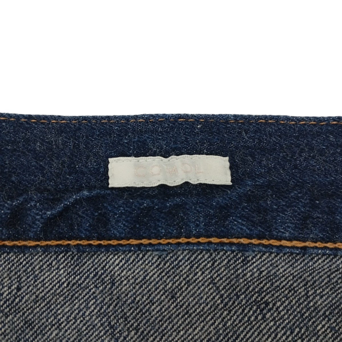 COMOLI デニムパンツX01-03003 古着・中古-4枚目のアイテム画像