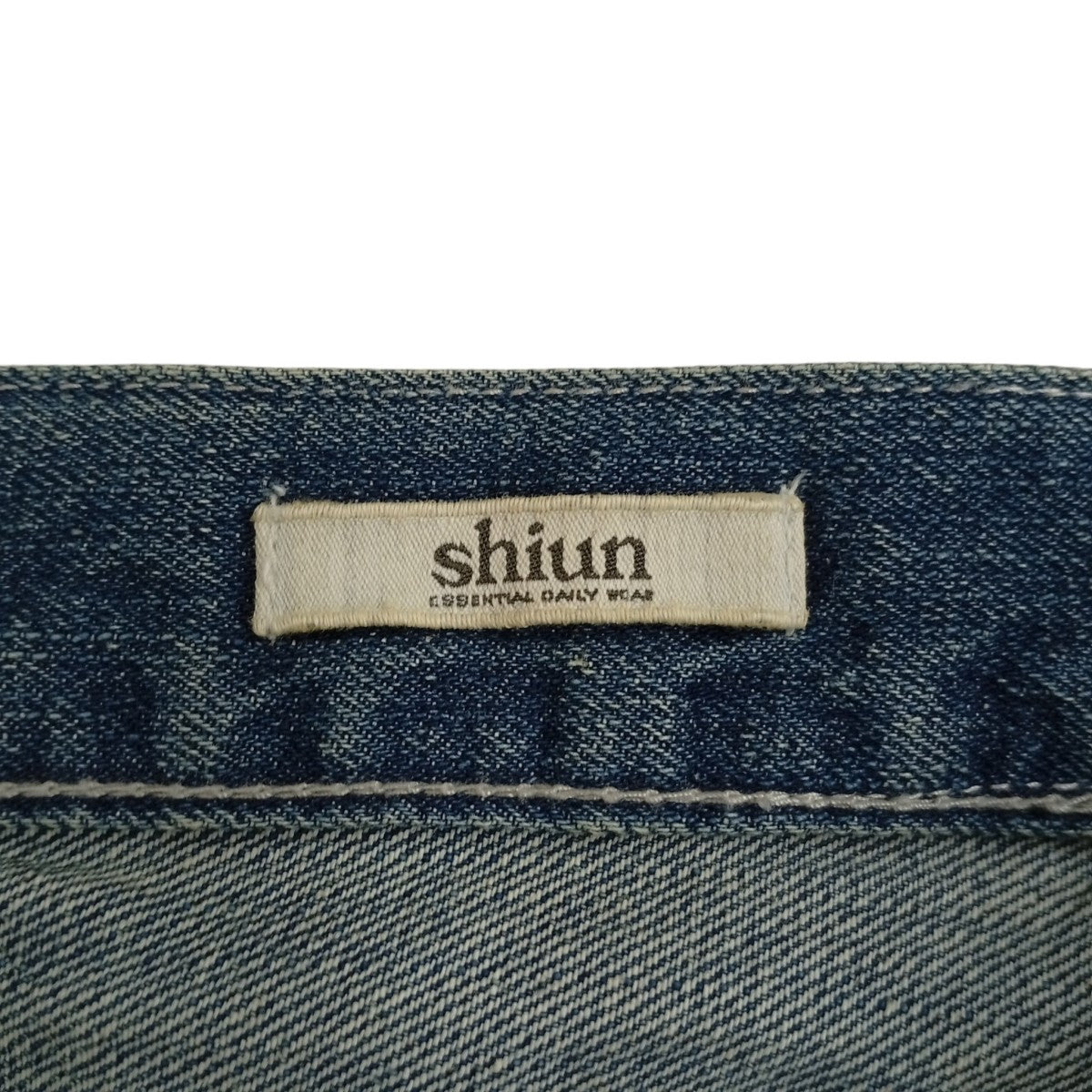 SHIUN デニムパンツsh25aw10046 古着・中古-4枚目のアイテム画像