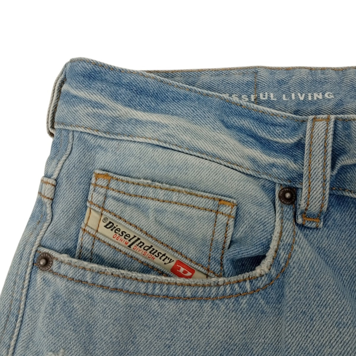 DIESEL D-RIZEデニムパンツ 古着・中古-3枚目のアイテム画像