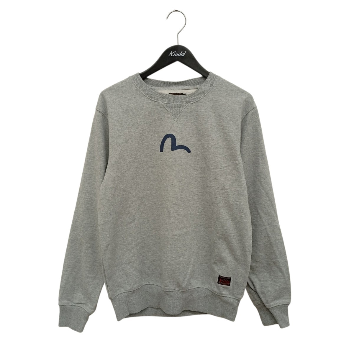 EVISU Basic Crew Neck Seagull Printトレーナー0ELBSM0SW321XXCT 古着・中古-1枚目のアイテム画像