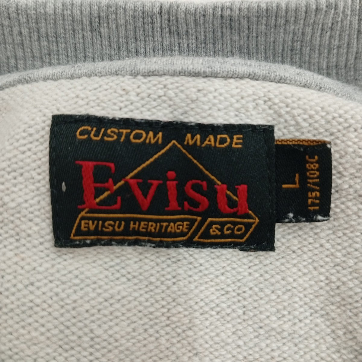 EVISU Basic Crew Neck Seagull Printトレーナー0ELBSM0SW321XXCT 古着・中古-3枚目のアイテム画像