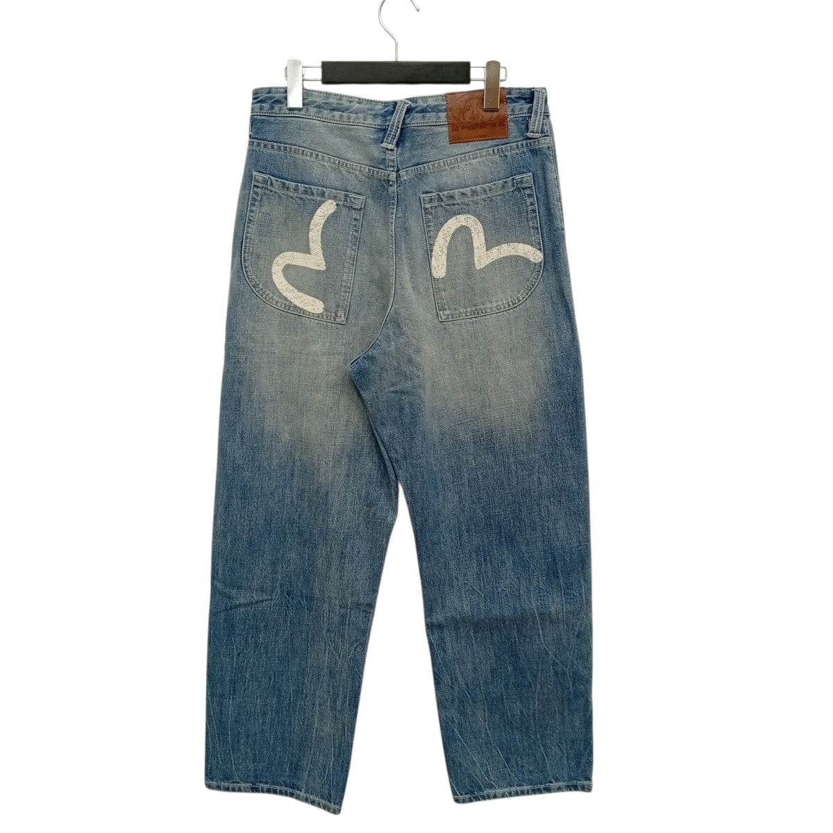カモメプリント ダブルニージーンズデニムパンツ2ESEJM6JE6141LFDN