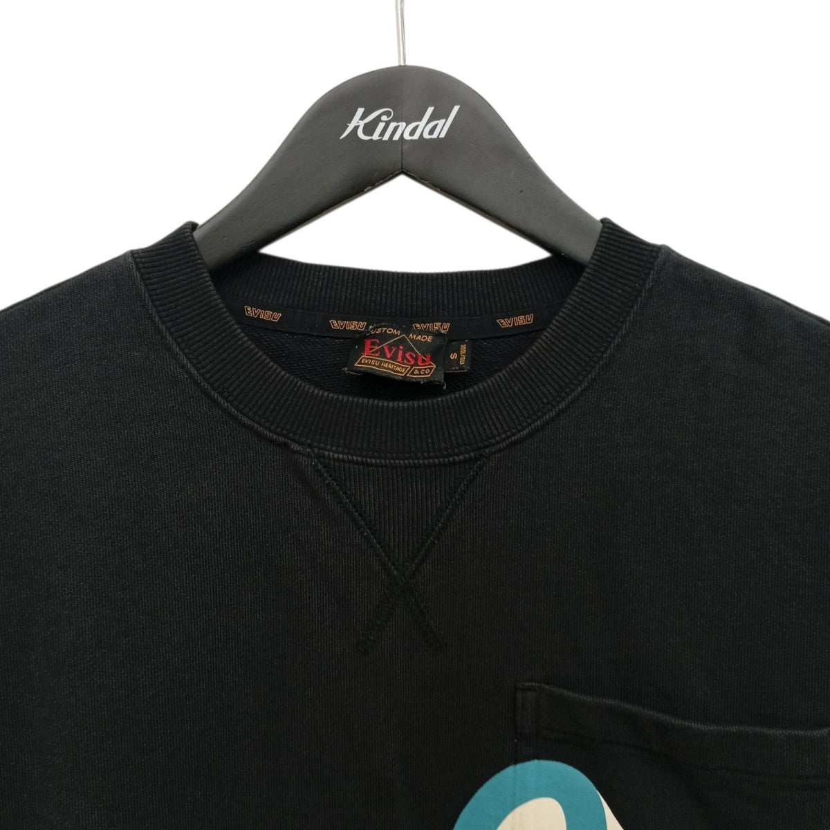 EVISU トレーナー2ESHTM4SW8044LFCT 古着・中古-5枚目のアイテム画像