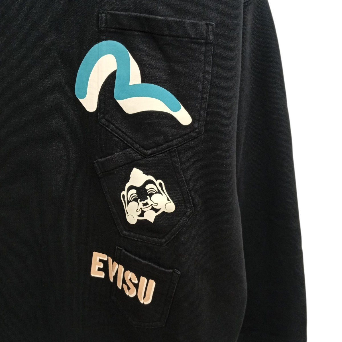 EVISU トレーナー2ESHTM4SW8044LFCT 古着・中古-6枚目のアイテム画像