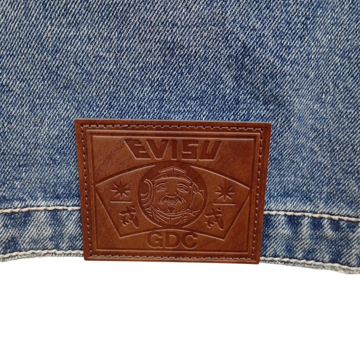 EVISU×GDC WASHED CHORE JACKETカバーオール2EAGDM5DJ6432RXDN 古着・中古-8枚目のアイテム画像