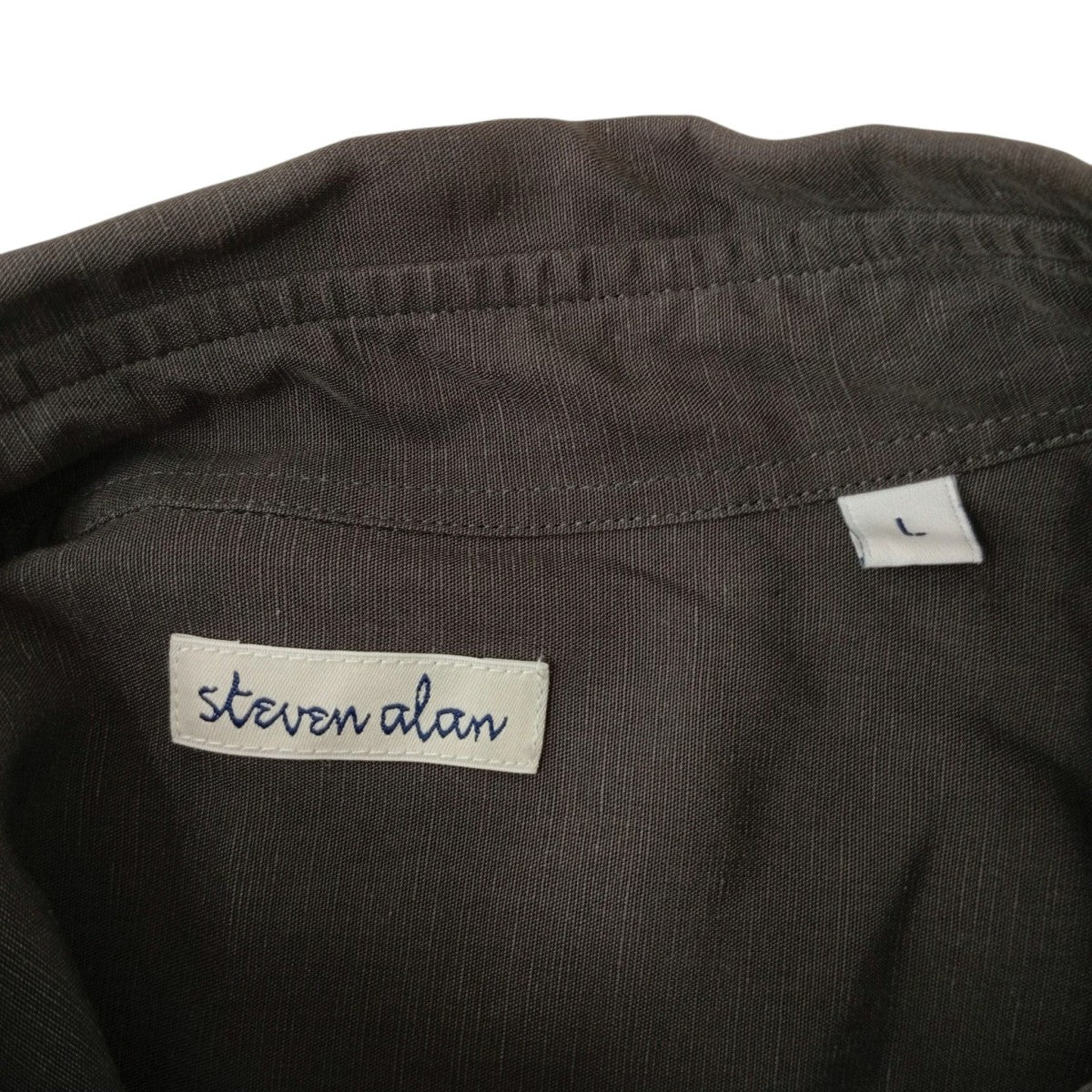 STEVEN ALAN シャツ8111-218-0969 古着・中古-3枚目のアイテム画像