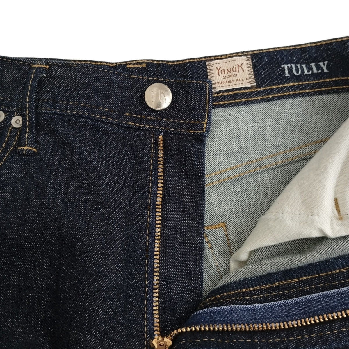 YANUK 25AWTULLY PREMIUM2 ルーズストレートデニムパンツ57253050 古着・中古-3枚目のアイテム画像