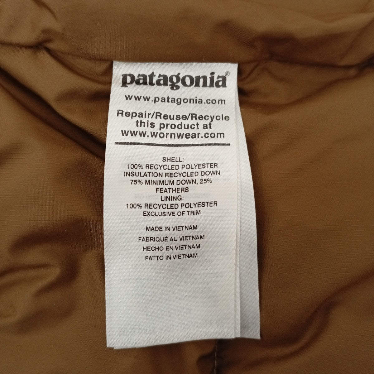Patagonia ダウンジャケット28323FA20 古着・中古-4枚目のアイテム画像