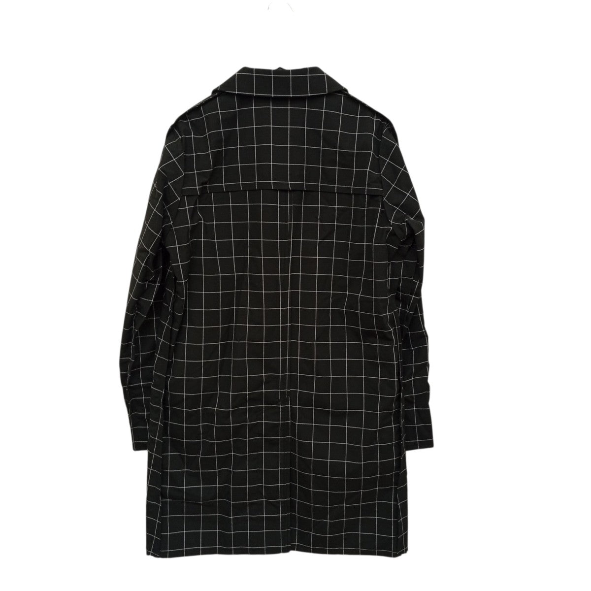 UNDERCOVER T／Window pane check trench coat プリマロフトトレンチコートUCP4310-1 古着・中古-2枚目のアイテム画像