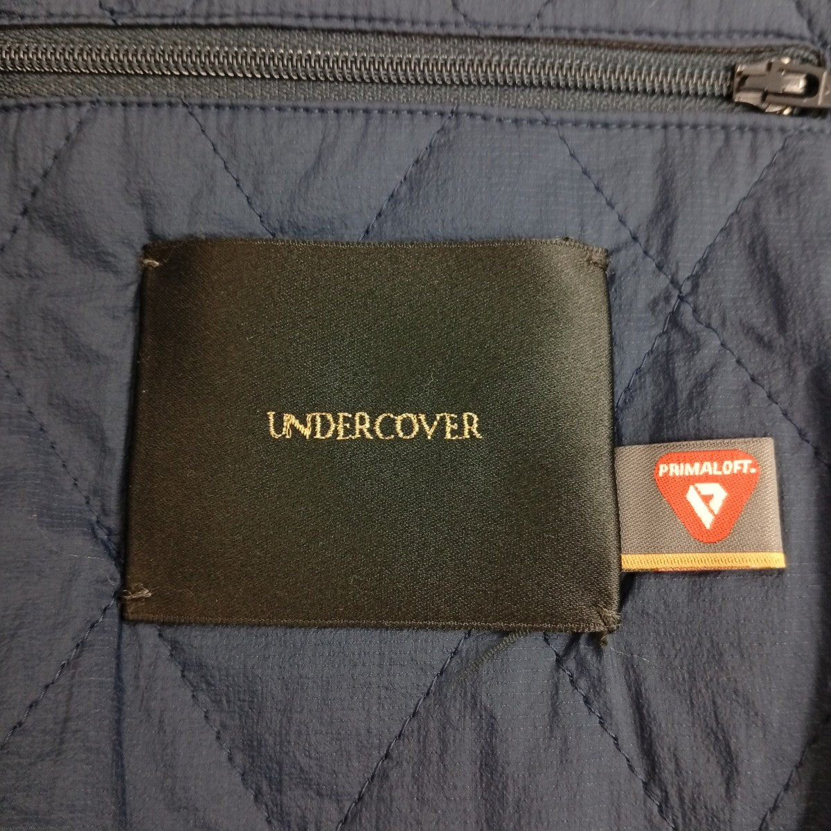 UNDERCOVER T／Window pane check trench coat プリマロフトトレンチコートUCP4310-1 古着・中古-6枚目のアイテム画像