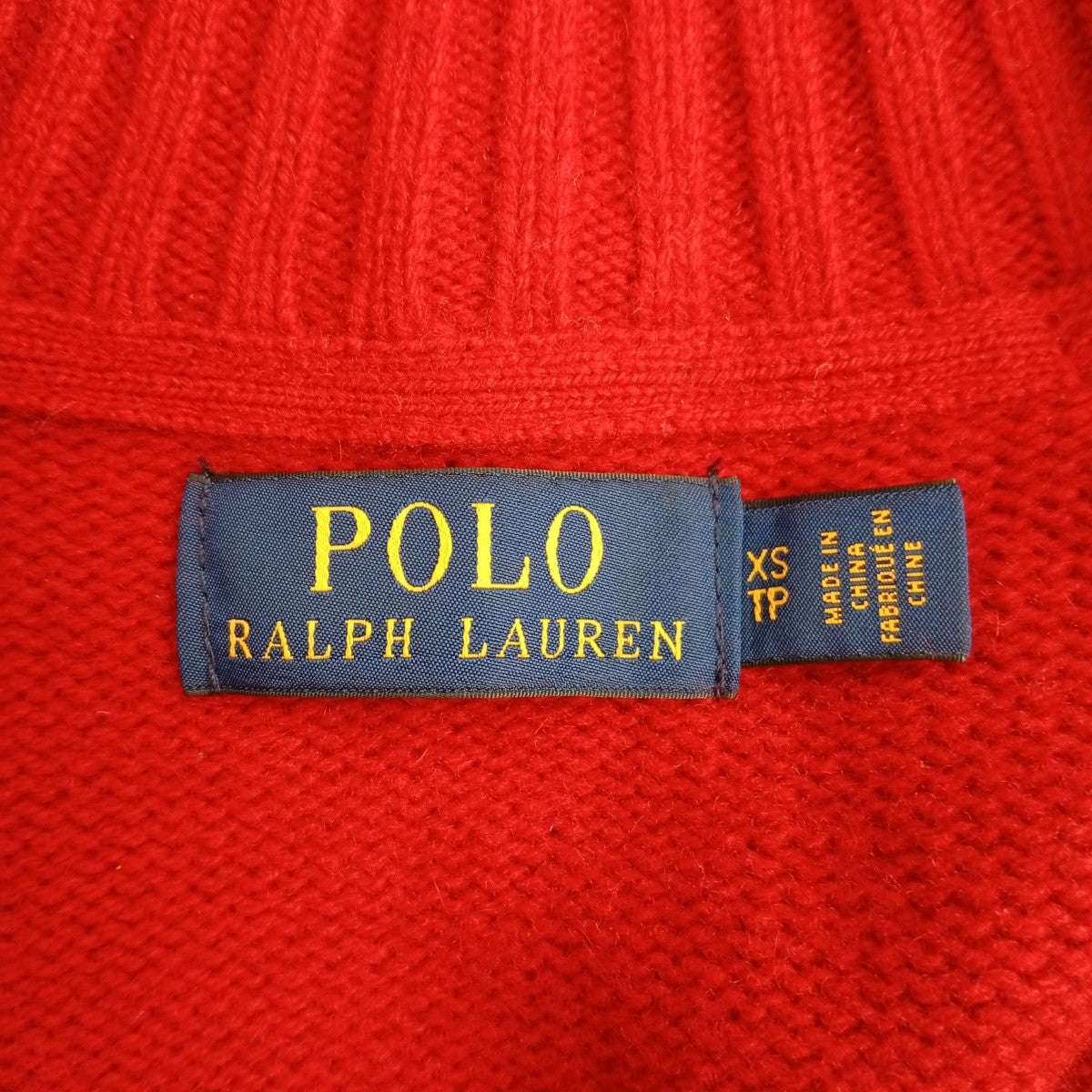 POLO RALPH LAUREN ジップニット710584693005 古着・中古-3枚目のアイテム画像