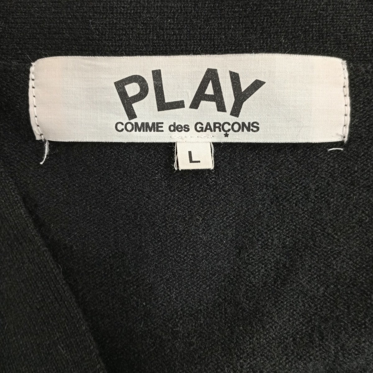 PLAY COMME des GARCONS カーディガンAZ-N024 古着・中古-5枚目のアイテム画像