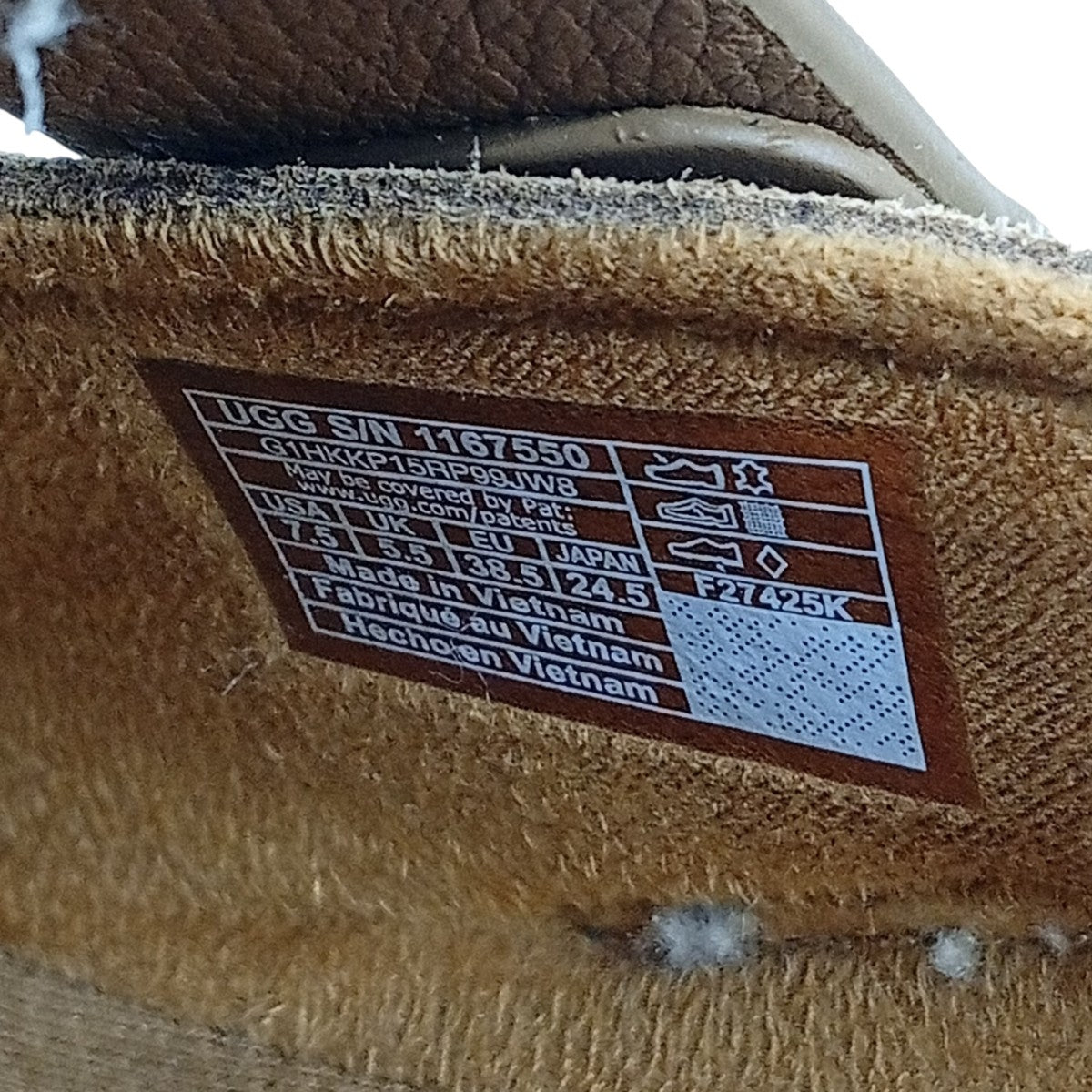 UGG Goldenstar Hi Clogシューズ1167550 古着・中古-8枚目のアイテム画像