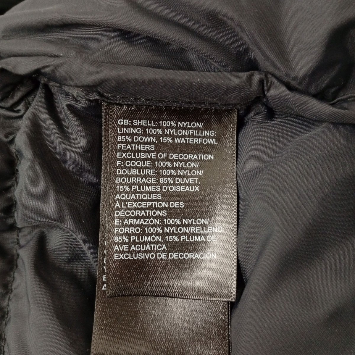 THE NORTH FACE RETRO NUPTSEダウンジャケットNF0A3C8D 古着・中古-4枚目のアイテム画像