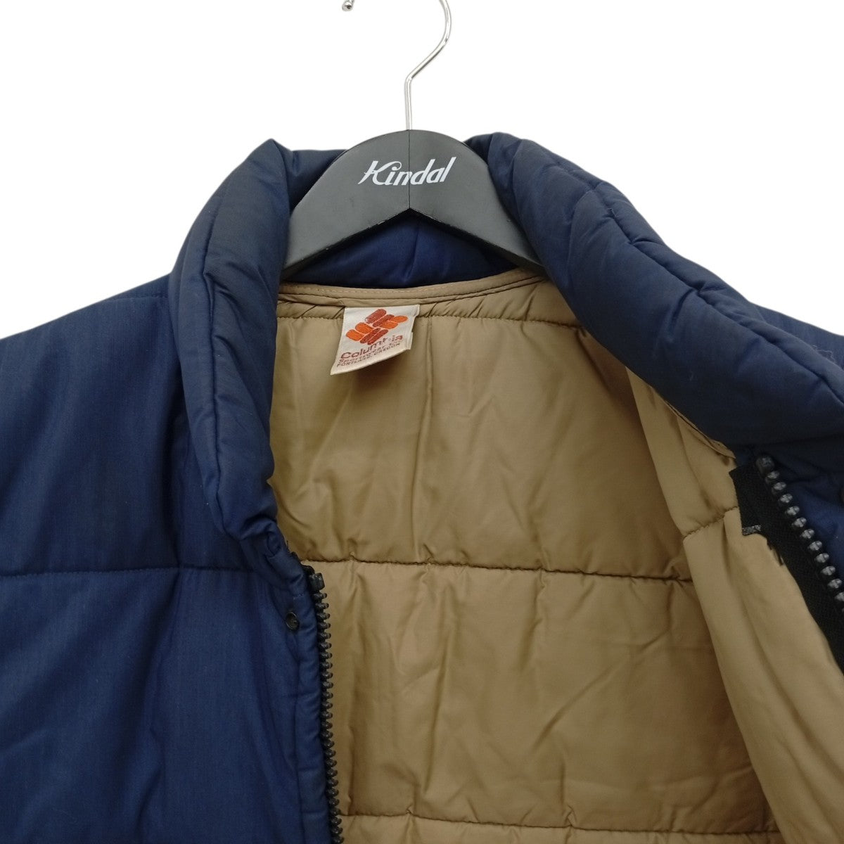 Columbia 茶タグベスト 古着・中古-8枚目のアイテム画像