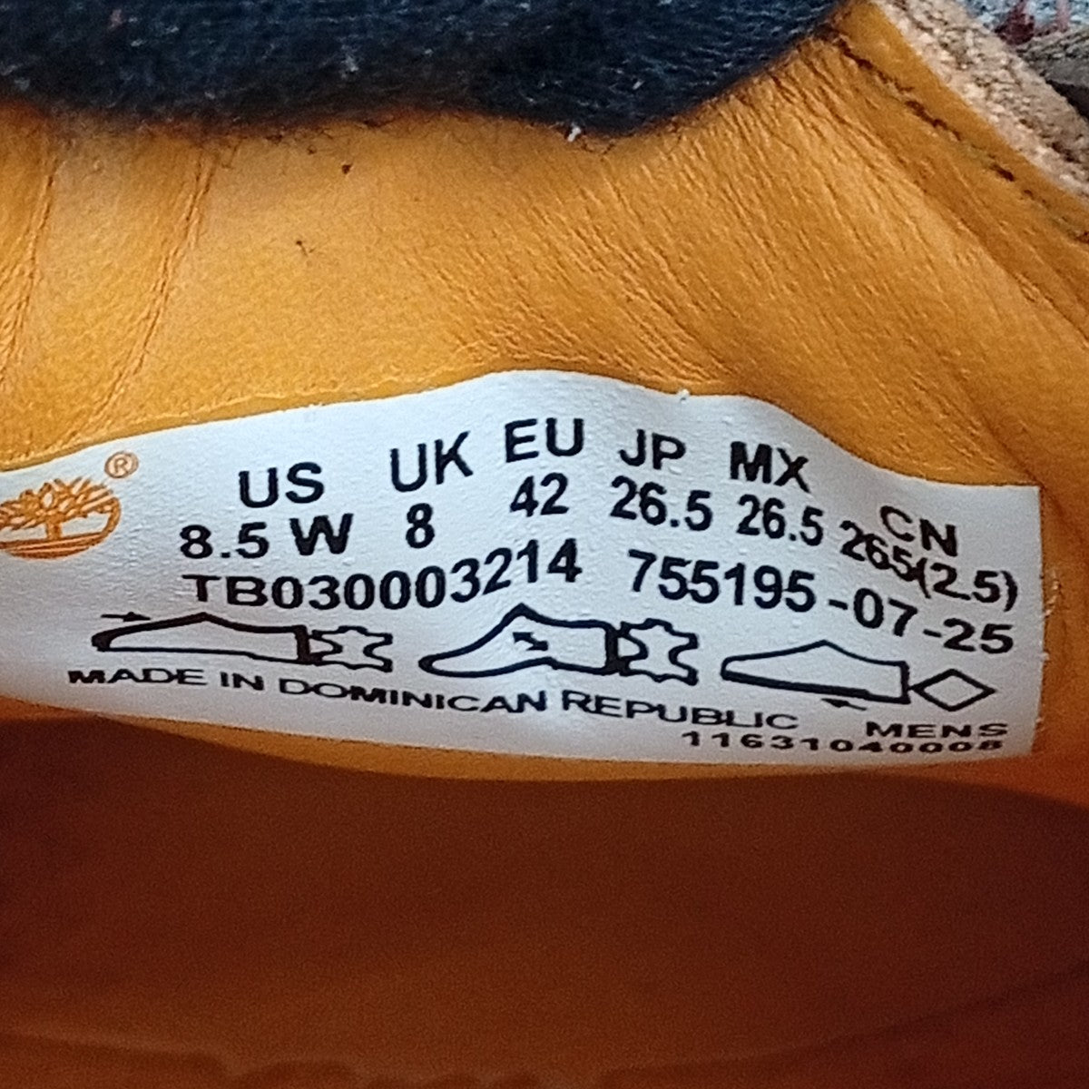 Timberland スリーアイ(3eye) クラシックラグデッキシューズTB030003214 古着・中古-8枚目のアイテム画像