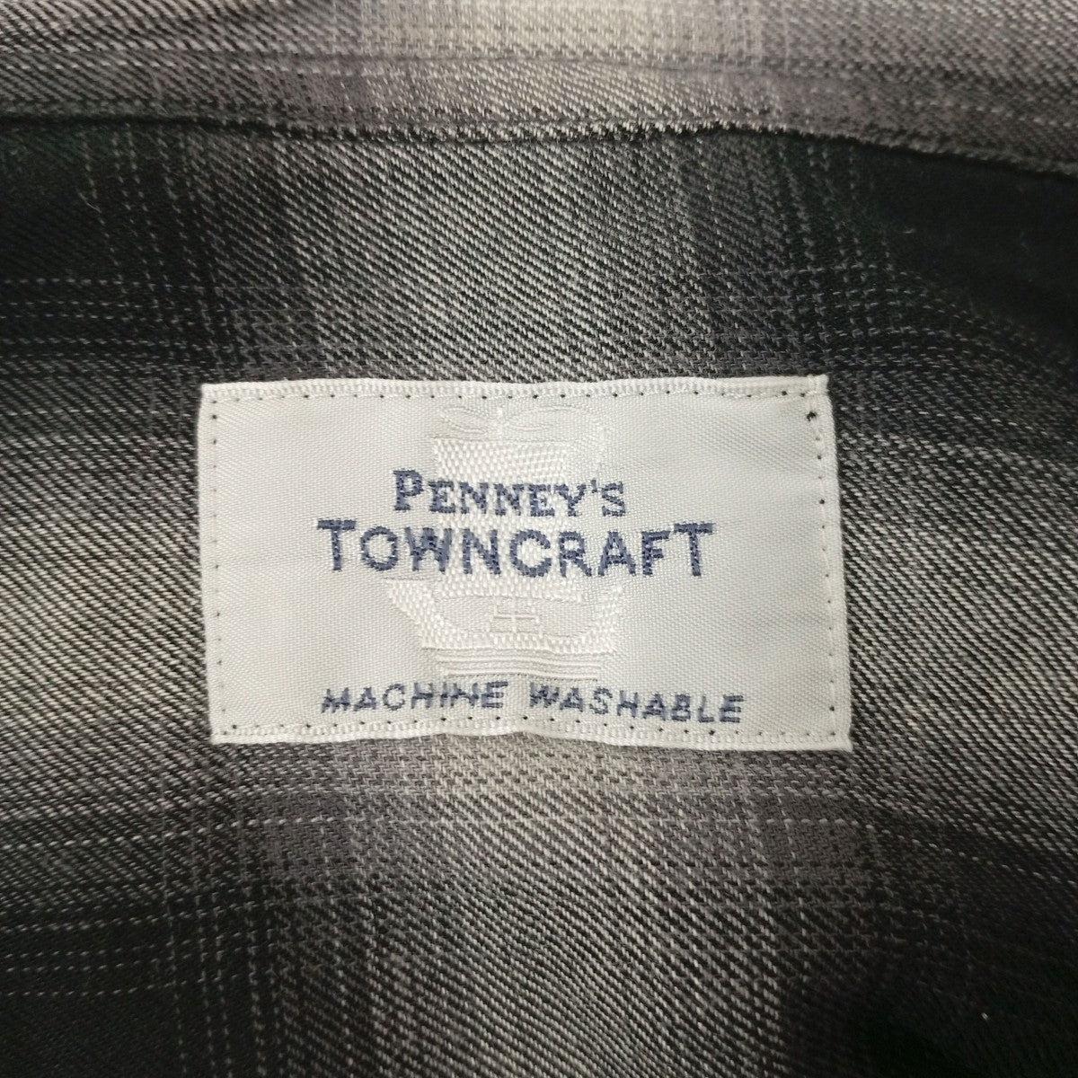 TOWN CRAFT×penneys チェックシャツ 古着・中古-3枚目のアイテム画像