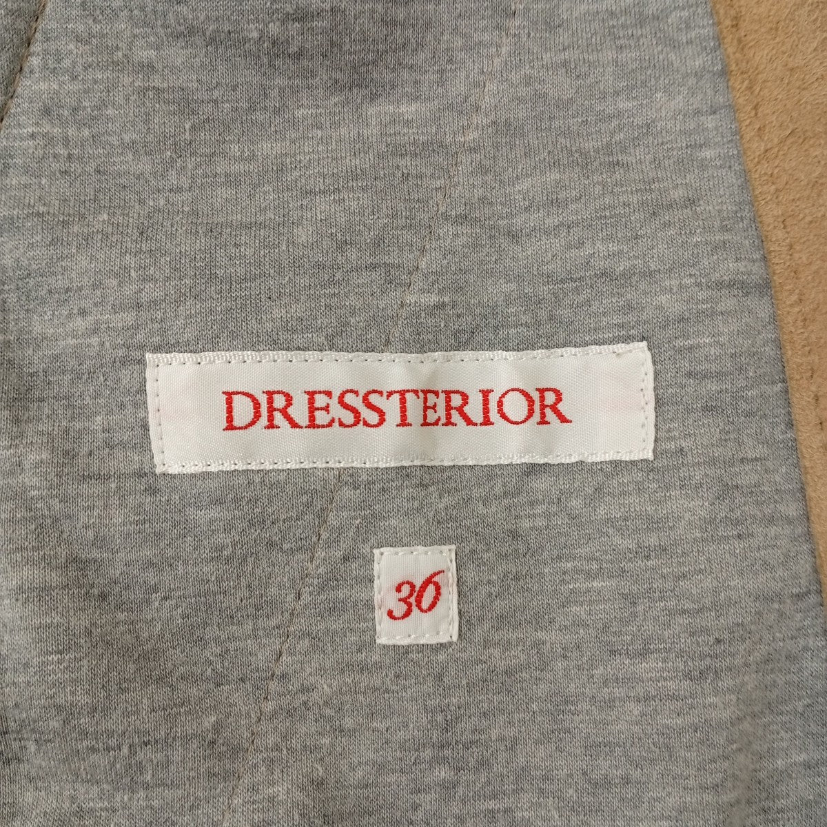 DRESSTERIOR キッドスエードライダースジャケット085-48020 古着・中古-5枚目のアイテム画像