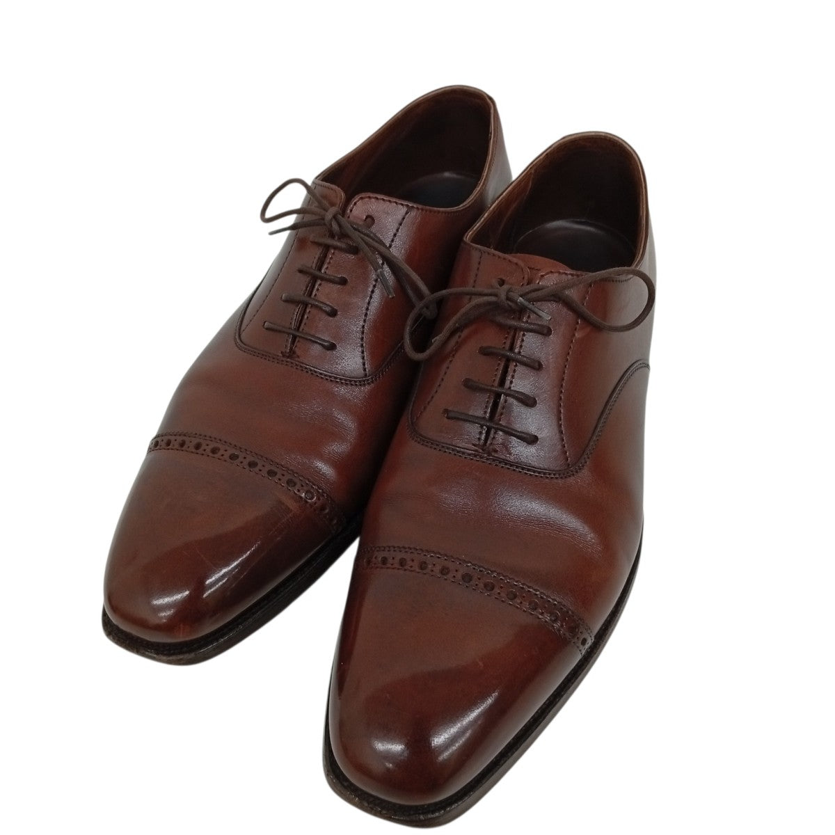 Crockett ＆ Jones レザーシューズU70897 古着・中古-1枚目のアイテム画像