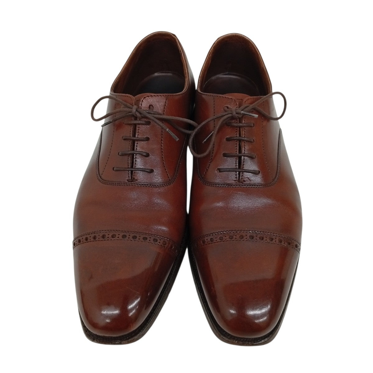 Crockett ＆ Jones レザーシューズU70897 古着・中古-2枚目のアイテム画像