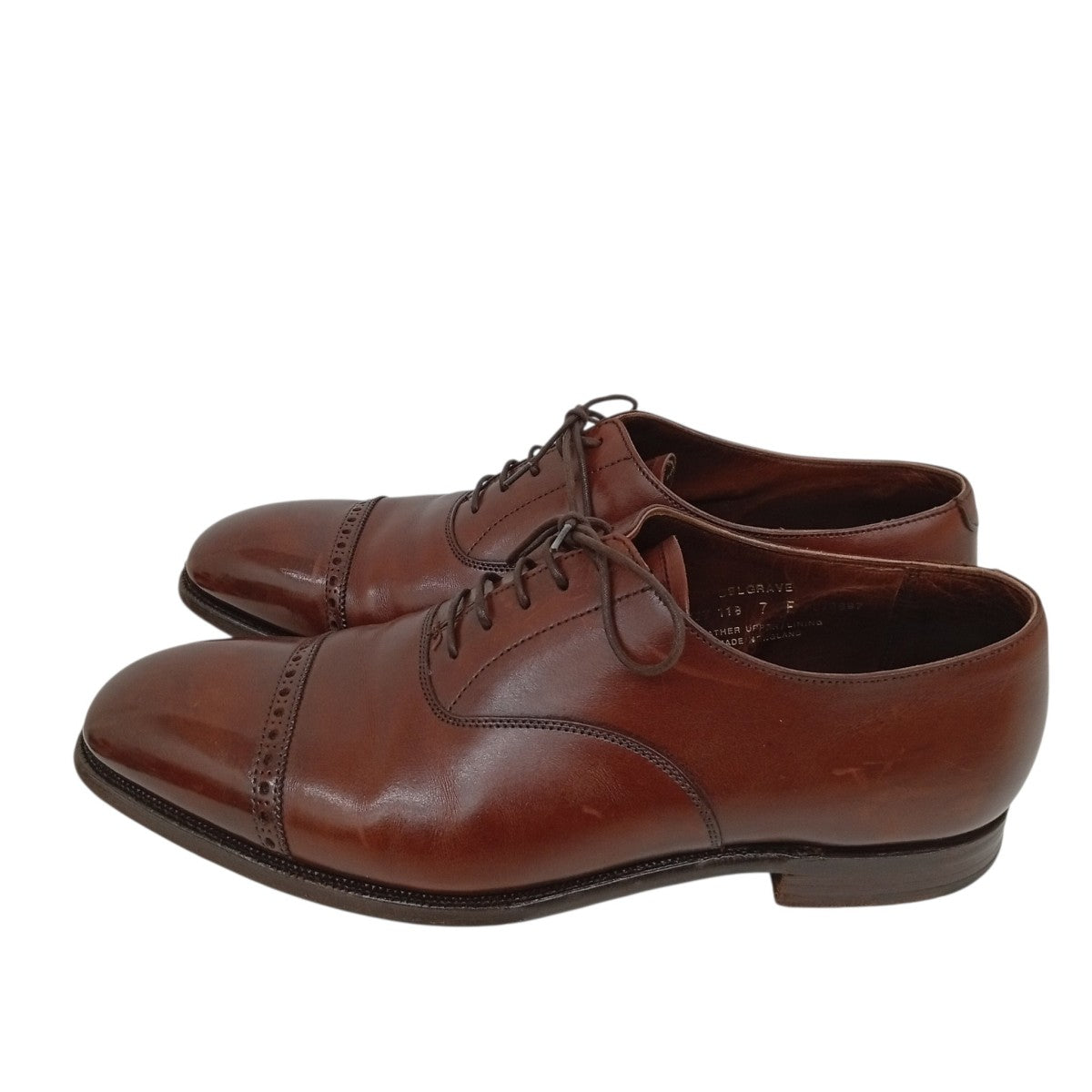 Crockett ＆ Jones レザーシューズU70897 古着・中古-3枚目のアイテム画像