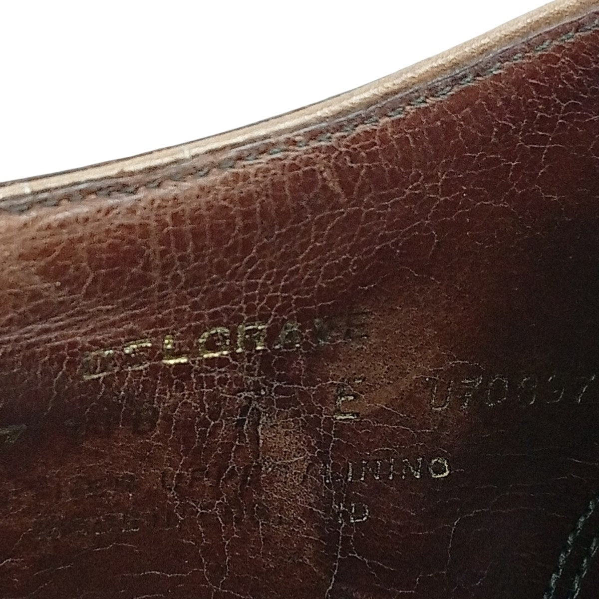 Crockett ＆ Jones レザーシューズU70897 古着・中古-8枚目のアイテム画像