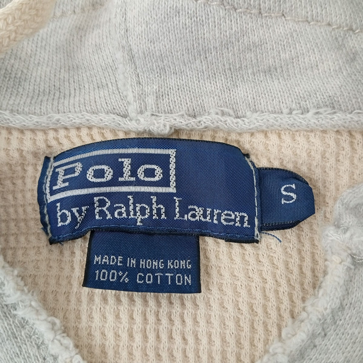 POLO RALPH LAUREN 裏サーマル インサイドアウトパーカー 古着・中古-3枚目のアイテム画像
