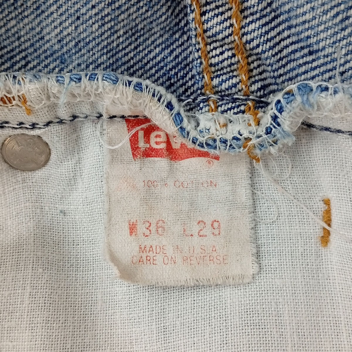LEVI’S デニムパンツ517 古着・中古-5枚目のアイテム画像