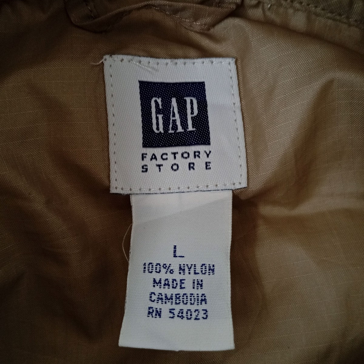 GAP OLDアノラックパーカー 古着・中古-3枚目のアイテム画像
