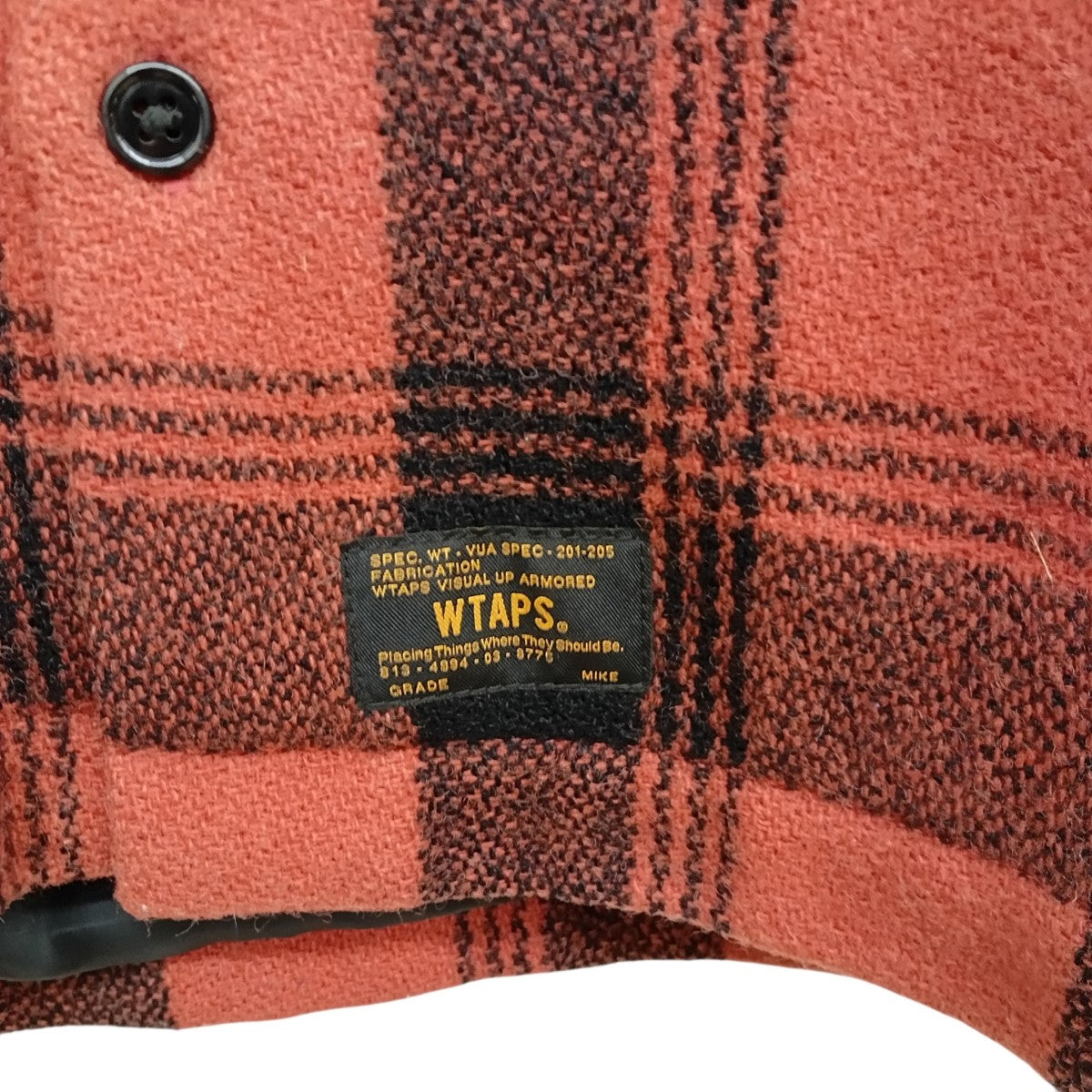 WTAPS チェックシャツ132GWDT-SHM06 古着・中古-6枚目のアイテム画像