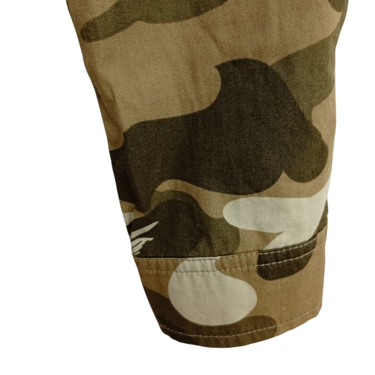 A BATHING APE カモフラージュ柄シャツ001SHC801010X 古着・中古-5枚目のアイテム画像