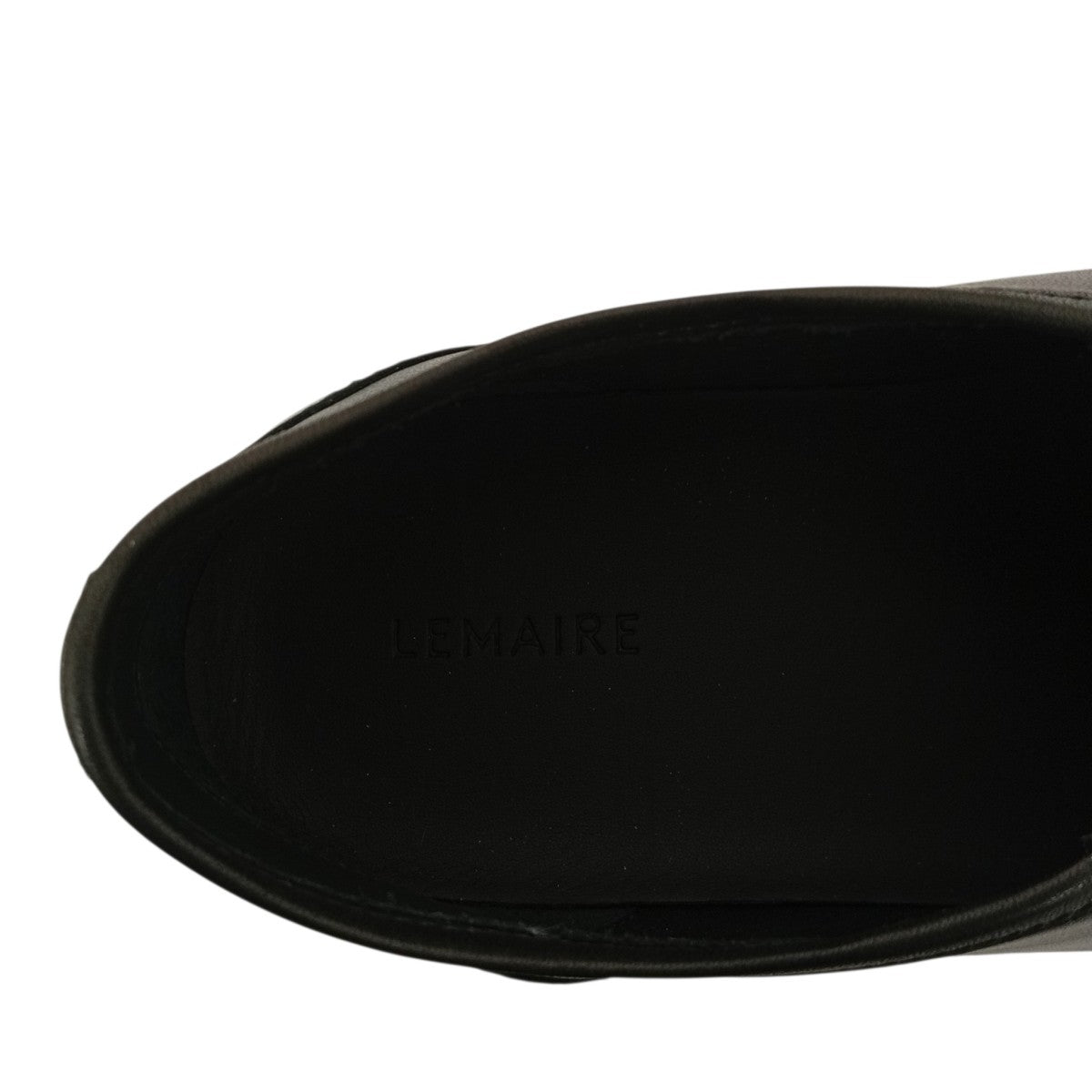 LEMAIRE LINOLEUM BASIC ELASTIC TRAINERSレザーシューズFO0038 LL0010 古着・中古-6枚目のアイテム画像