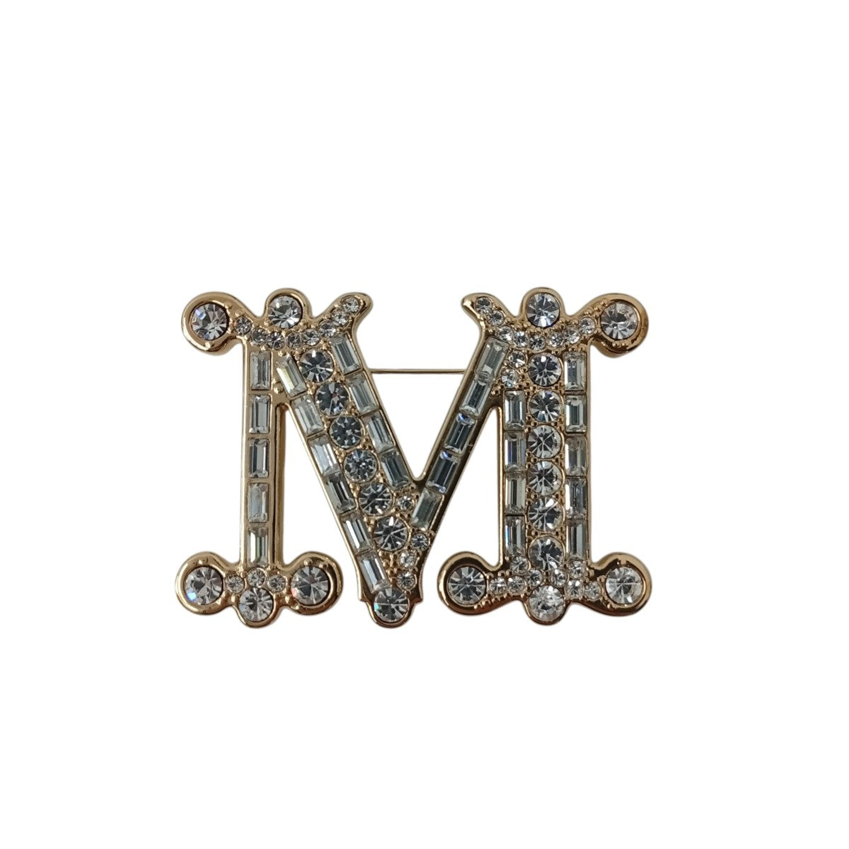 MaxMara クリスタルブローチ 古着・中古-1枚目のアイテム画像