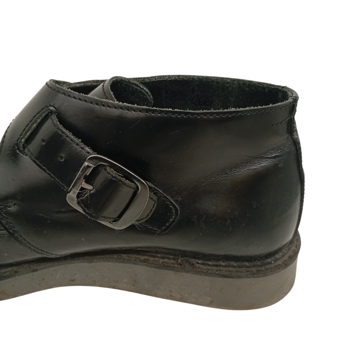 DIESEL レザーモンクストラップレザーシューズ 古着・中古-4枚目のアイテム画像