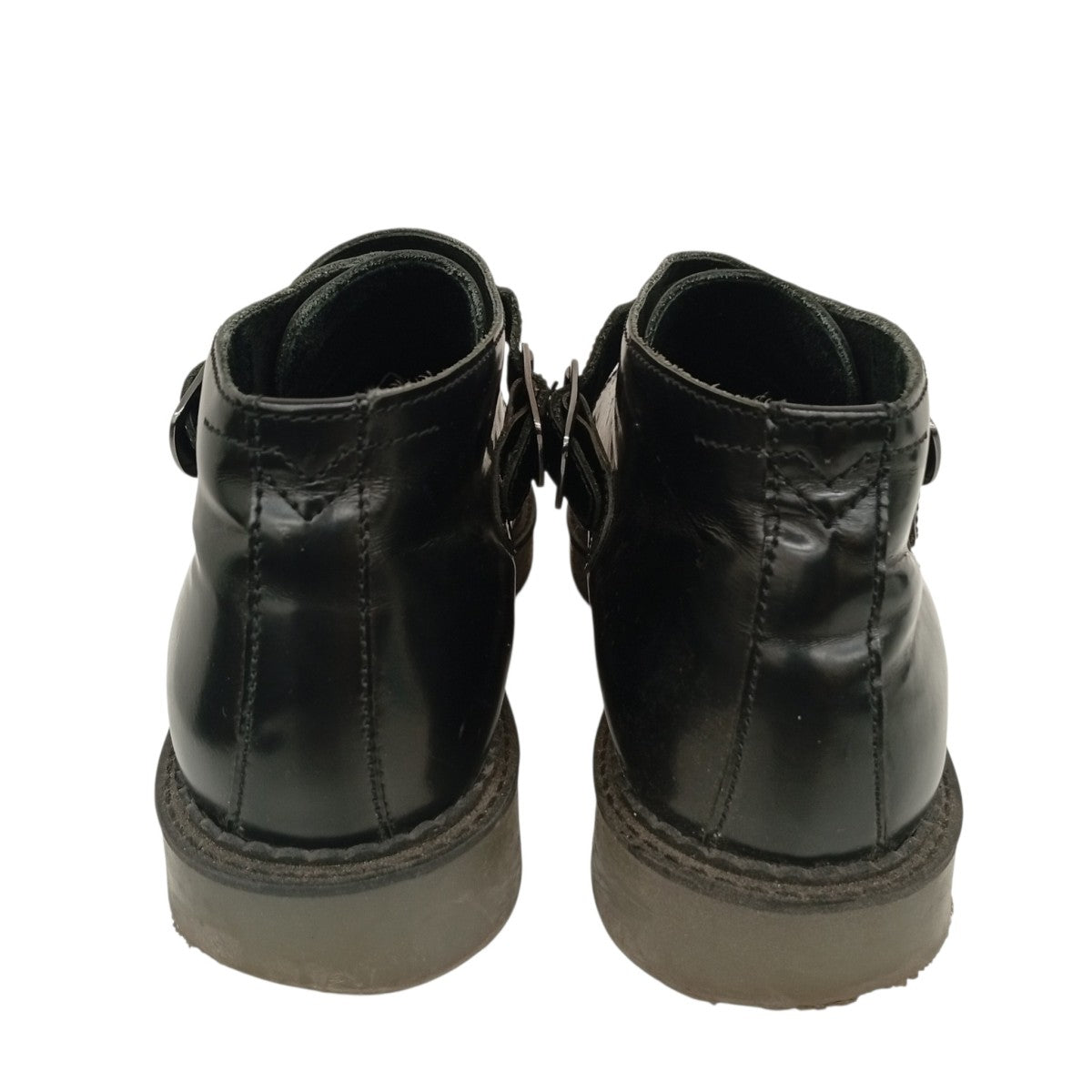 DIESEL レザーモンクストラップレザーシューズ 古着・中古-5枚目のアイテム画像