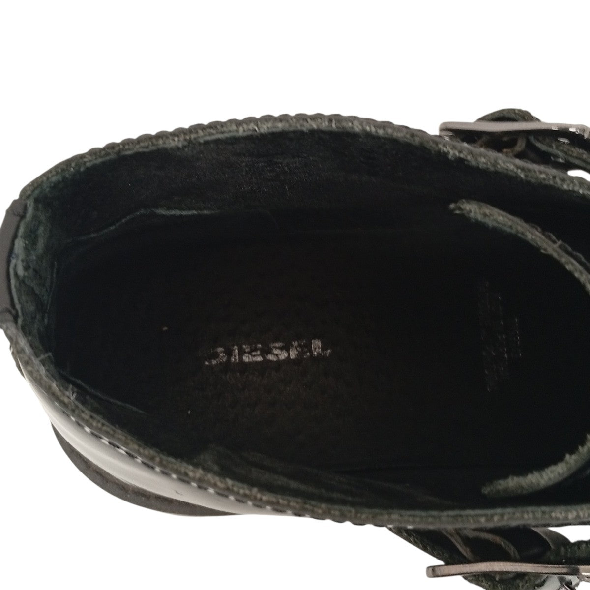 DIESEL レザーモンクストラップレザーシューズ 古着・中古-8枚目のアイテム画像