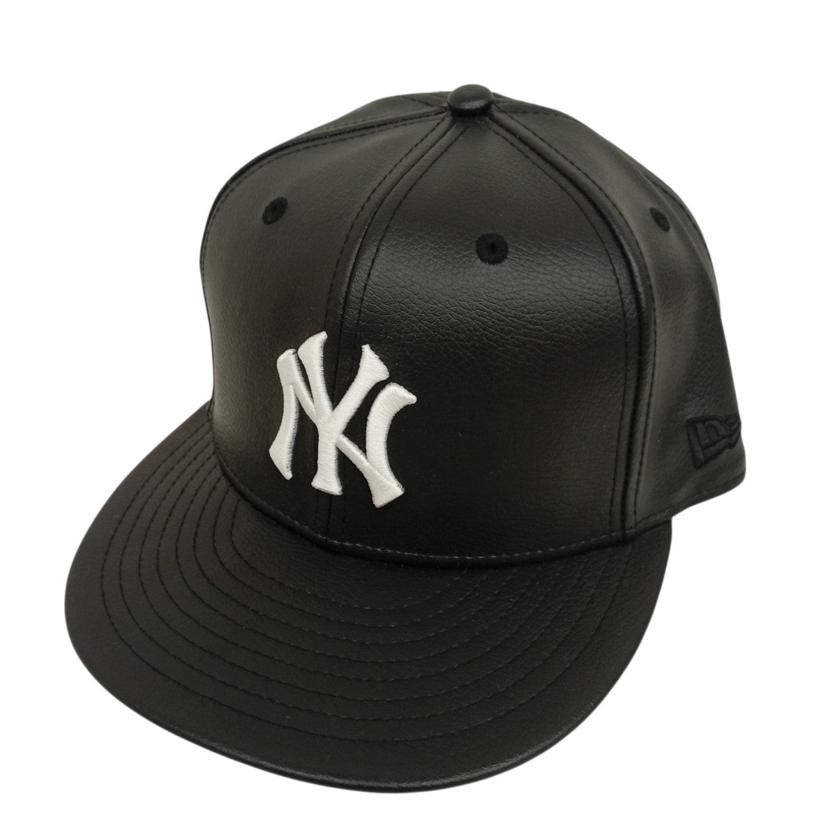 New Era レザーキャップ 古着・中古-1枚目のアイテム画像