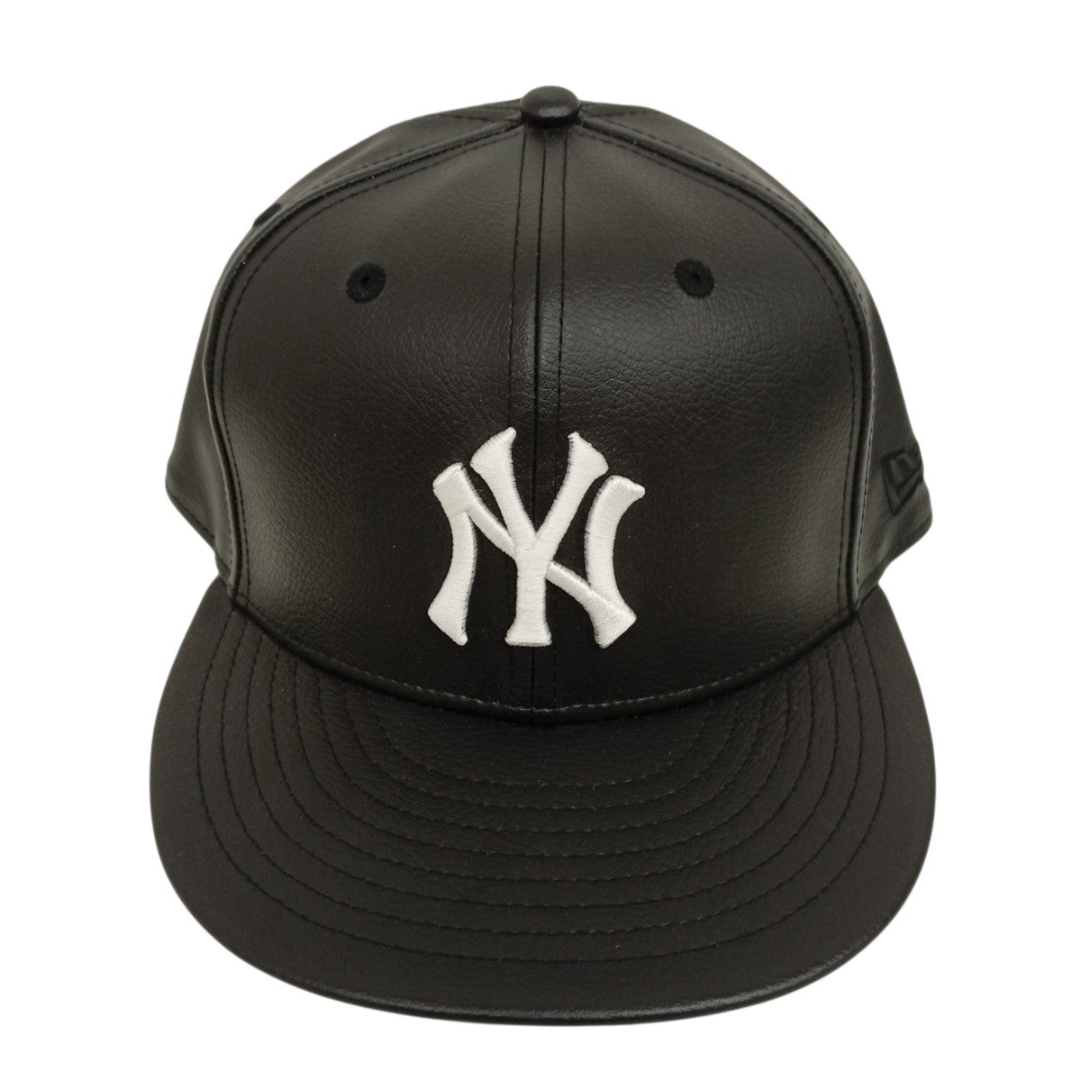 New Era レザーキャップ 古着・中古-2枚目のアイテム画像
