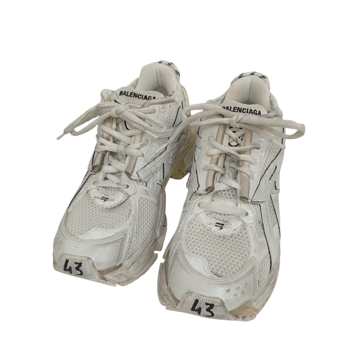 BALENCIAGA RUNNER ダメージ加工スニーカー656065 古着・中古-1枚目のアイテム画像