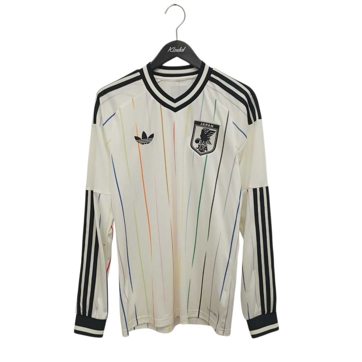adidas originals 日本代表 アウェイレプリカユニフォームロングスリーブカットソーJZ9697 古着・中古-1枚目のアイテム画像