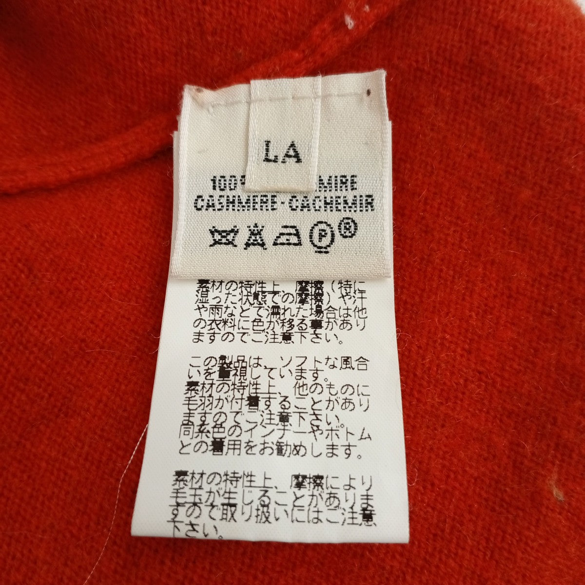 HERMES カシミヤカーディガン 古着・中古-4枚目のアイテム画像