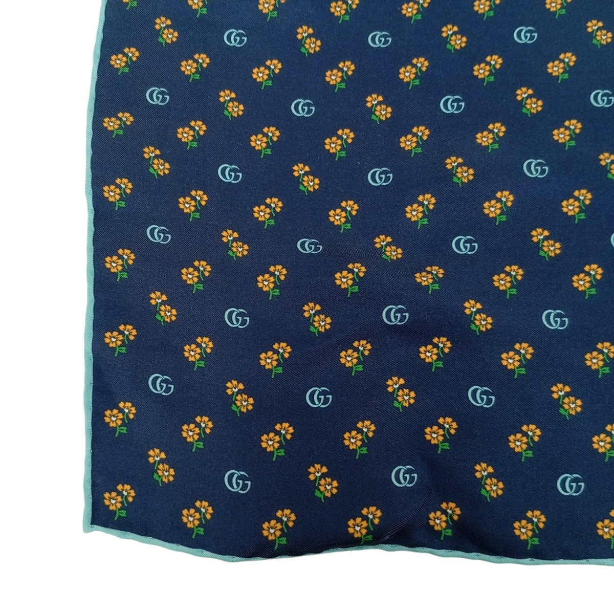GUCCI 花柄ハンカチ703763 4G001 古着・中古-3枚目のアイテム画像