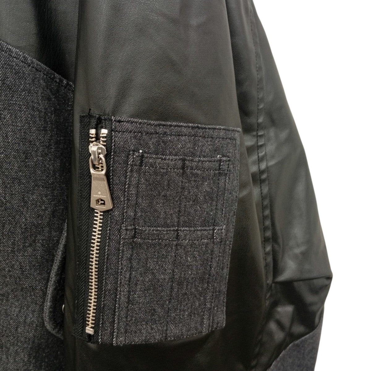 MAISON SPECIAL×KUON ウェーブカッティングプライムオーバーブルゾンMA-1ジャケット11242211301 古着・中古-7枚目のアイテム画像