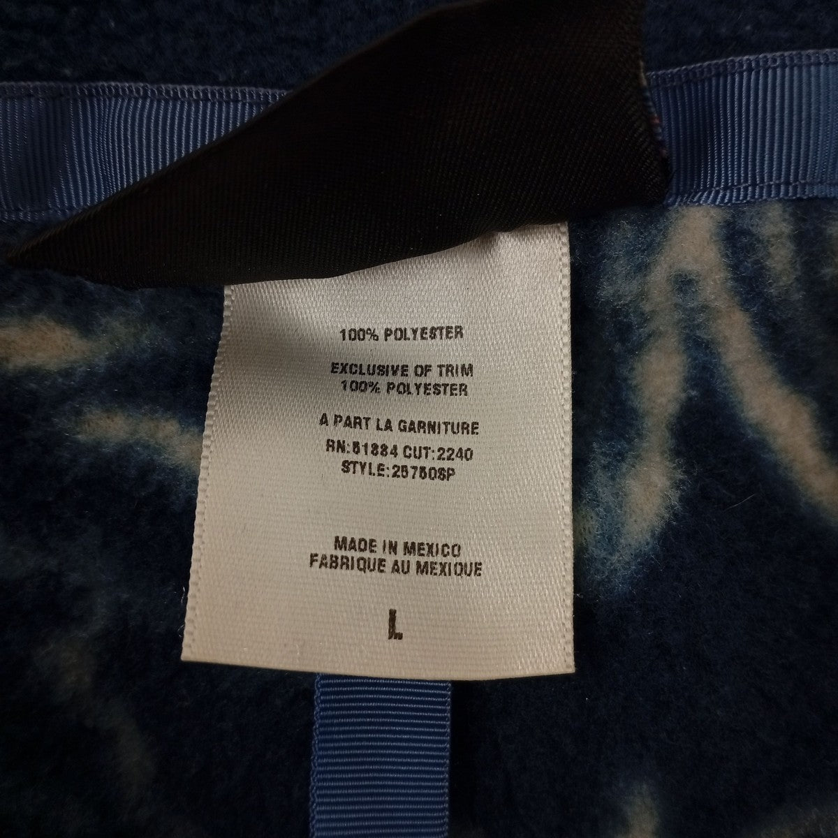 Patagonia 00s メキシコ製フリースジャケット25750SP 古着・中古-4枚目のアイテム画像