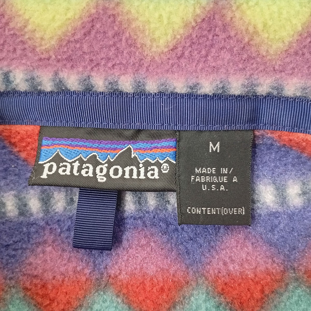 Patagonia 93s シンチラ USA製フリースジャケット 古着・中古-3枚目のアイテム画像